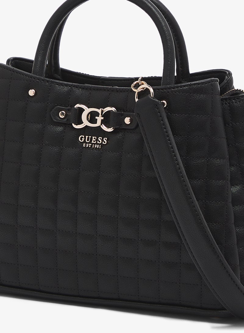 GUESS Nadira Girlfriend Satchel Bag - Image 3